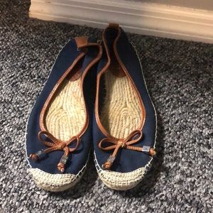 Michael Kors blue espadrilles